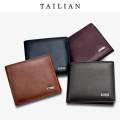 High quality mix color Artificial Leather wallet for men. 