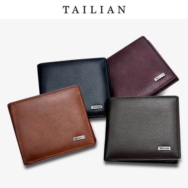 High quality mix color Artificial Leather wallet for men