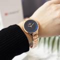 CURREN 9015 RoseGold Stainless Steel Watch For Women - RoseGold & Blue. 