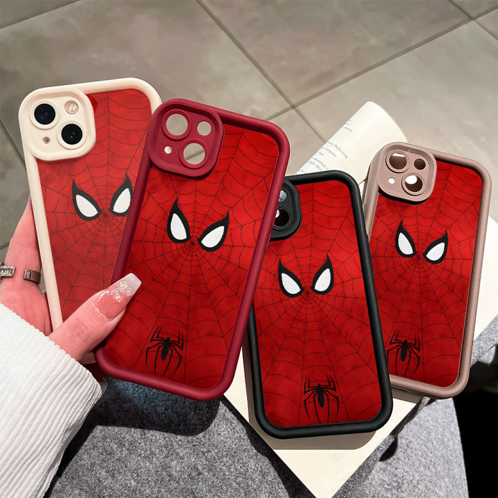 Hontinga%20for%20Huawei%20Y9%20Prime%20Y9%202019%20Y9S%20Y7A%202020%20Honor%209X%20Pro%20Back%20Cover%20Red%20Spider-Man%20Pattern%20Ladder%20Soft%20Camera%20Protection%20Rubber%20Phone%20Case%20-%20Image%203