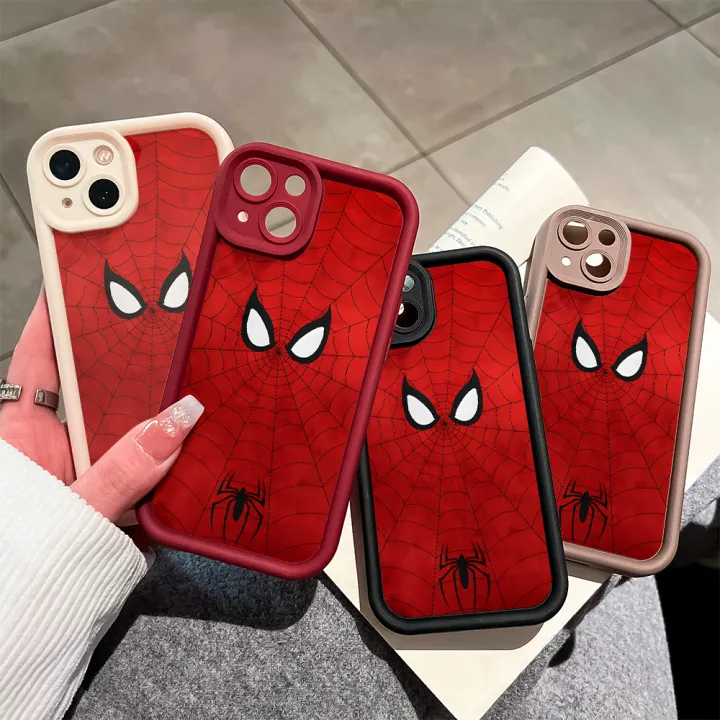 Hontinga%20for%20Huawei%20Y9%20Prime%20Y9%202019%20Y9S%20Y7A%202020%20Honor%209X%20Pro%20Back%20Cover%20Red%20Spider-Man%20Pattern%20Ladder%20Soft%20Camera%20Protection%20Rubber%20Phone%20Case%20-%20Image%203