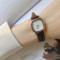 Women Quartz Watch Ladies Watch Vintage Square Dial Faux Leather Strap Lady Quartz Wrist Watch Casual Clock Wristwatches. 