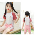 2024 New Kids Swimsuit Girls One-piece Swimsuit for Medium and Big Kids Swimsuit for Kids Quick-drying Sunscreen Hot Spring Baby Swimsuit. 