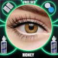 Freshlook Honey contact lens full set. 