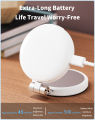 Mobilife Magnetic LED Selfie Light for iPhone & Android, Rechargeable Portable Fill Light for Video Call, Live Streaming & Content Creation. 