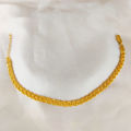 Indian Trendy Design Fashionable Gold Plated Beni Chain & Bracelet For Girls- Chain For Girls.