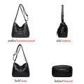 New Crossbody Shoulder Bags for Women Leather Messenger Bag Female Casual Concise Purse and Handbag SA Main(25CMx20CMx11CM,). 
