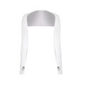 Summer Women Thumbhole Thin Long Sleeve Ice Silk Sunscreen Shawl Outdoor Sports Running Bolero Shrug Shoulder Cuff Neck Shading.