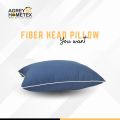 Fiber Head Pillow, Cotton Fabric, Navy Blue (18"x28"), 1 Pcs.