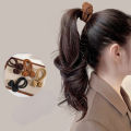 【Value Bundle】 High Ponytail Hair Band Chinese Knot Elastic Hair Rope Head Rope Tie Gift SUPER BABY.