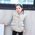 Fashion Winter Kids Baby Cotton Vest Jacket Autumn Solid Color Pocket Waistcoats Boy Baby Kids Sleeveless Coats Child Outerwear. 