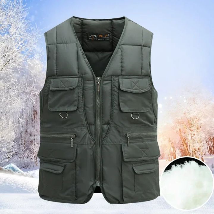 Classic%20Multi-Pocket%20Men's%20Padded%20Vest%20Winter%20Warm%20Sleeveless%20Coat%20Tactical%20Vest%20Jacket%20for%20Men%20Solid%20Lightweight%20Male%20Waistcoat%20-%20Image%202