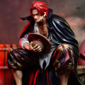 17cm One Piece Shanks Anime Figures Film Red Yonko Red Hair Shanks Action Figure PVC Statue Figurine Model Decoration Doll Toys.