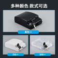 86 type switch socket with lock, waterproof outdoor bathroom, toilet, rain cover, splash box, protective cover. 