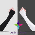 Fingerless Hand Socks For Women (2 Pcs Black). 