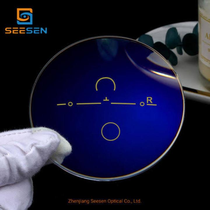 Blue Cut progressive Biofocal Blue Coating Optical Resin Lens