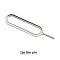 2 Pcs SIM Card Tray Holder Eject Pin Tool for any phone. 