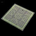 3x1 Piece Plastic Quilting Template Patchwork Tailor Sewing Ruler Square.