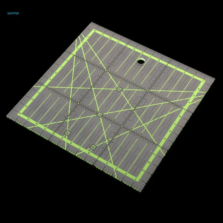 3x1%20Piece%20Plastic%20Quilting%20Template%20Patchwork%20Tailor%20Sewing%20Ruler%20Square%20-%20Image%206