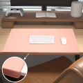 Factory wholesale desk mats, oversized mouse pads, study desk mats, computer desk mats, leather folded edge table mats, waterproof. 