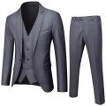 Men's Best Man Groom's Wedding Dress Suit Suit Slim Fashion Large Size Business Casual Formal Suit Three-piece Suit Men Suits.