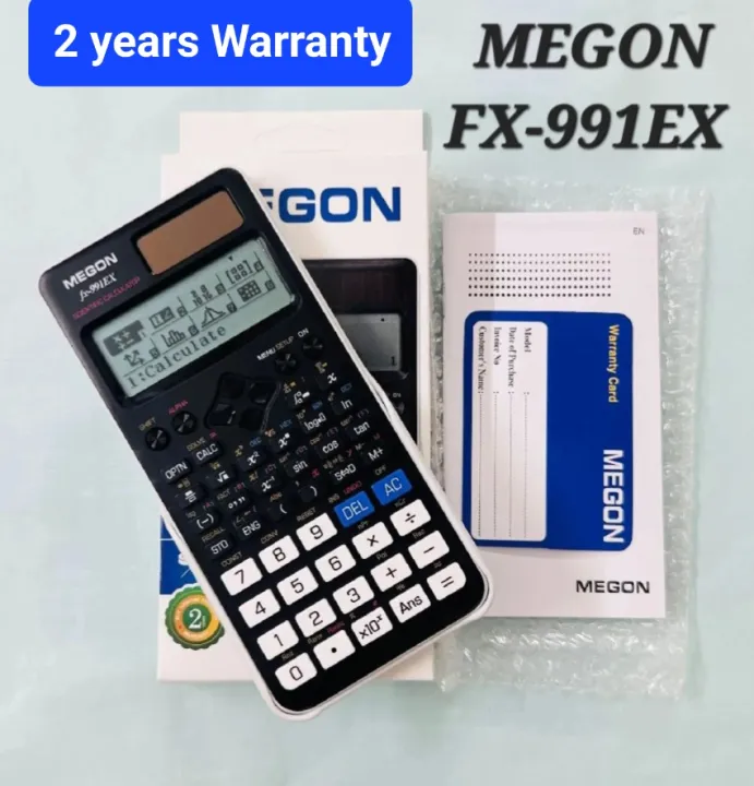 Megon FX-991EX Scientific Calculator 552 Functions 2Years Warranty For ...