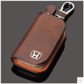 Huiyisunny HONDA City HRV BRV JAZZ CRV ACCORD CIVIC Car Key Holder Leather Smart Remote Cover Fob Case KeyChain Pouch Keyring in stock. 