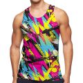 American Eagle Flag Graphic Tank Top Gym Clothing Men 3D Printed Streetwear Basketball Vest Quick Drying Sleeveless T-Shirt Tops.