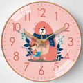【8Inch20cm】Unique Creative Cartoon Clock Modern Minimalist Internet Celebrity Clock Home Living Room Wall Clock. 