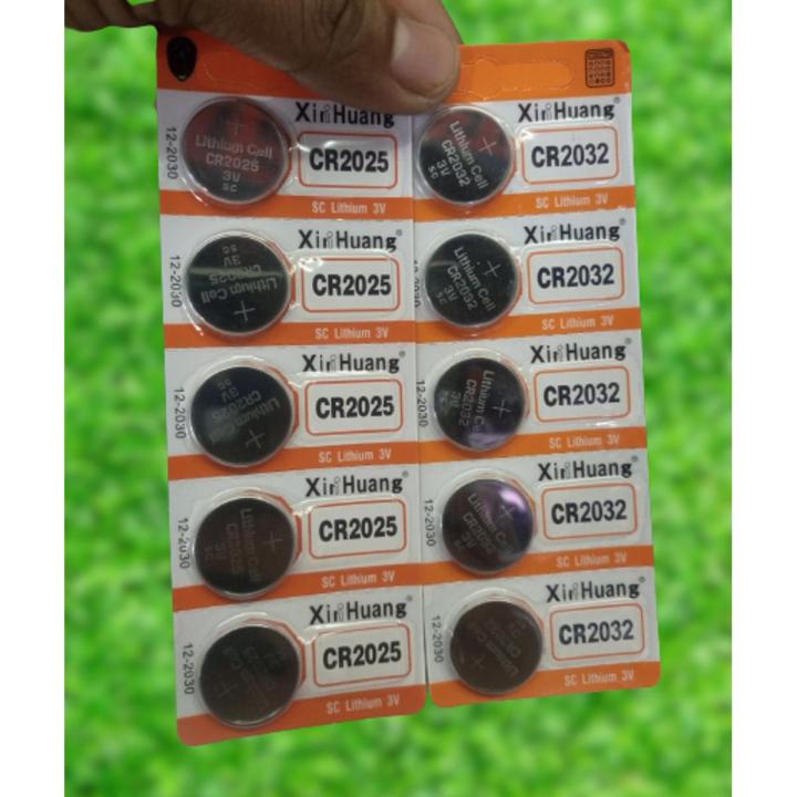 CR2025 3V Lithium Battery Coin Button Cell Watch Batteries CR 2025 ...