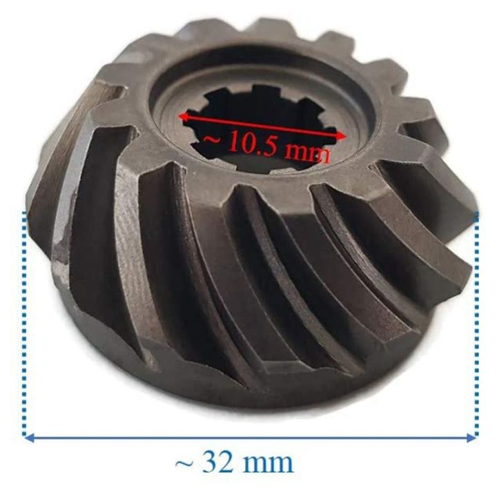 Boat%20Motor%20Pinion%20Gear%20Bevel%20for%20Yamaha%20Outboard%206E7-45551-00%2001%20F9%20F9.9%20F15%20F20%209.9HP%2015HP%2013T%202/4-Stroke%20Before%201996%20-%20Image%203