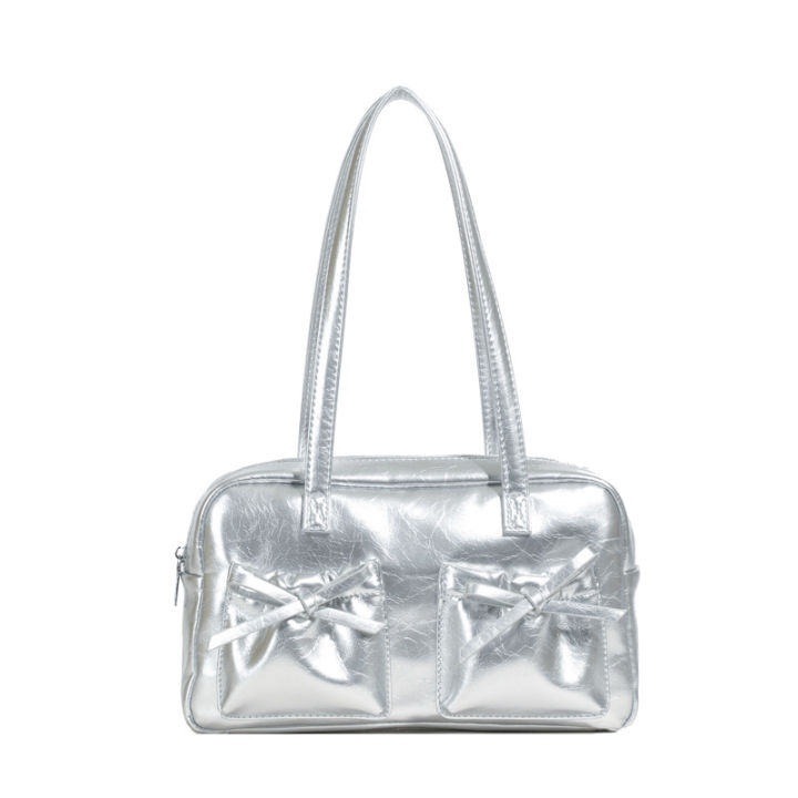 Bowling%20bag%20bag%20women's%20bag%20cross-border%20new%20pleated%20cloud%20bow%20fashion%20sense%20of%20quality%20large-capacity%20boston%20bag%20-%20Image%205