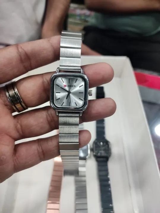 Inspired%20by%20CN%20high%20quality%20New%20Square%20Stainless%20Steel%20Analog%20Watch%20For%20Women%20Silver-gold-With%20Smart%20Box%20-%20Image%205