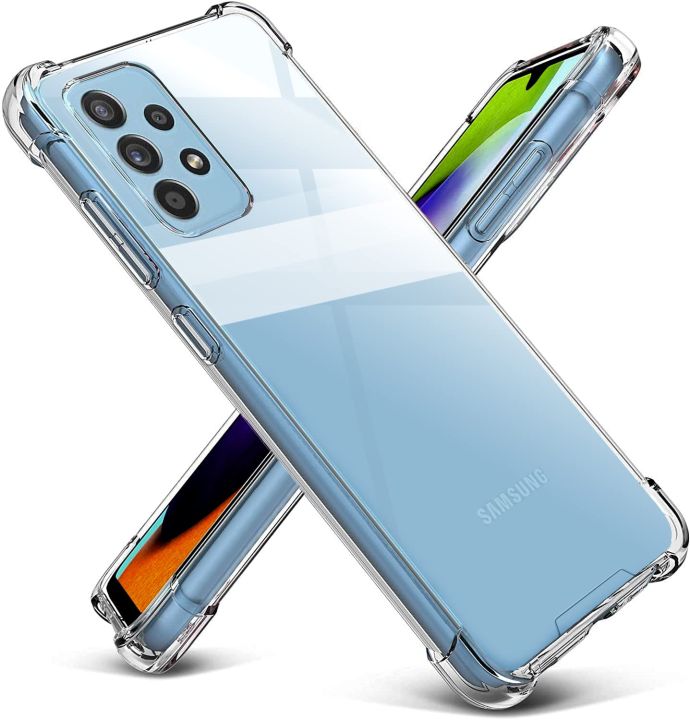For Samsung Galaxy A52 A52 5G A52S Transparent Clear Silicon Tup Back  Cover Phone Cases phone cover Pani Cover