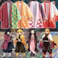 Anime Haori Demon Slayer Cloak Cosplay Demon Slayer Blade Clothes Cos Bathrobe Demon Slayer Blade Haori. 