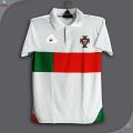 Portugal Short Sleeve Collar Polo Football Jersey for Man - Half Sleeve Polo - Portugal Jersey.