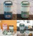2 layer Tedemei Food Grade Stainless Steel Lunch Box. 