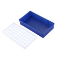 Lab Plastic 50 Sockets 1.5ml Centrifuge Tube Holder Box.