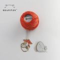 Rhapsody Size #8 Pearl Cotton Crochet Thread Embroidery Craft Needle Cross Stitch Egyptian Cotton Mercerized 12 Balls Set. 