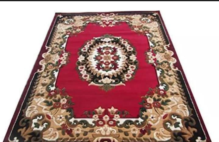 Carpet RED Turkey style Carpet luxurious carpet তুর্কি কার্পেট ডিজাইন ওয়ান পিস্ পরিবর্তনযোগ্য
