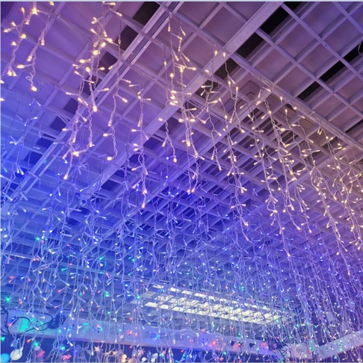 Waterproof%20Outdoor%20Curtain%20Icicle%20Lights%20Droop%200.4-0.6m%20%20LED%20Fairy%20String%20Light%20for%20Wedding%20Christmas%20Holiday%20Home%20Decoration--Blue--%20-%20Image%205
