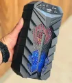 GREATNICE GTS-1559 Bluetooth 5.0 USB, TF Card & FM Radio Supported RGB Lightning Dual 3 Inch Speaker. 