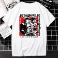 Jojo Bizarre Adventure Anime Tshirt Men Cool Print Tee Harajuku Japan Manga Streetwear Unisex Oversized T-shirt Camisetas Custom. 