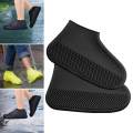 Silicone Shoe Covers Rain Shoe Covers Lightweight Non Slip Rainy Day Overshoes Shoe Protectors for Cycling Camping Fishing Traveling Outside. 
