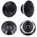 6 Set Vehicle Hood Pins Car Lock Clip Kit Black Quick Release Lock Latch Bumper, License Plate Lock Clip, Push Button Bonnet.