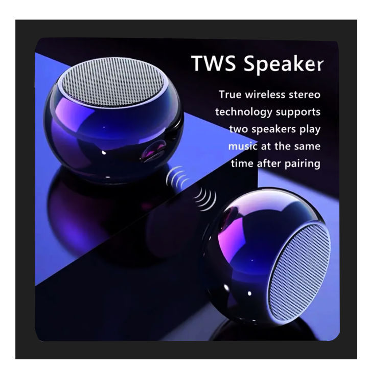 M3 mini bluetooth metal spikar - HD sound | portable mini spikar