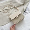Fashion Brand Women's Small Crossbody Bag Lightweight PU Leather Messenger Bag Flap Handbag Purse Summer Travel Bag for Female.