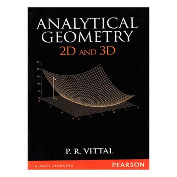 Analytical Geometry 2D And 3D by P.R. Vittal
