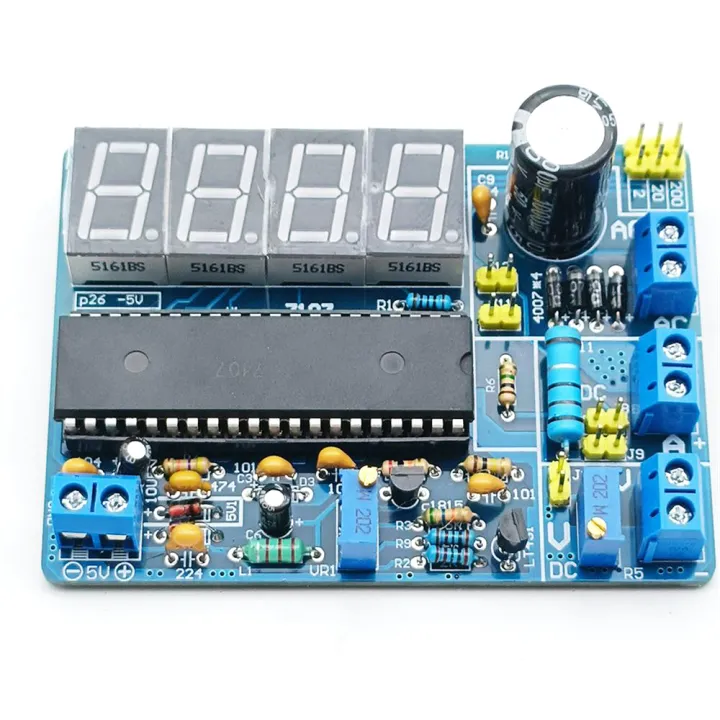 7107%20DC%205V%20Multifunctional%20AC/DC%20Voltmeter%20DIY%20Kits%20LED%20Digital%20Display%20Voltage%20Current%20Tester%20Panel%20Module%20-%20Image%207