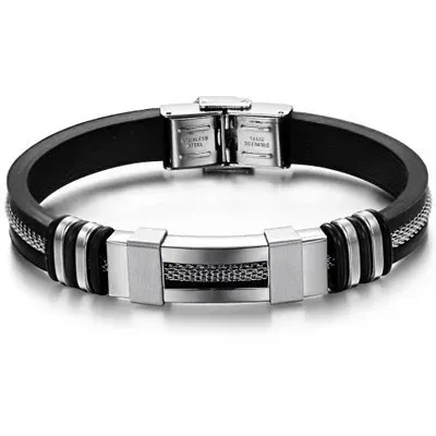 Stainless%20Steel%20Bracelet%20Men%20Wrist%20Band%20Black%20Link%20Punk%20Wristband%20Stylish%20Gift%20-%20Image%206